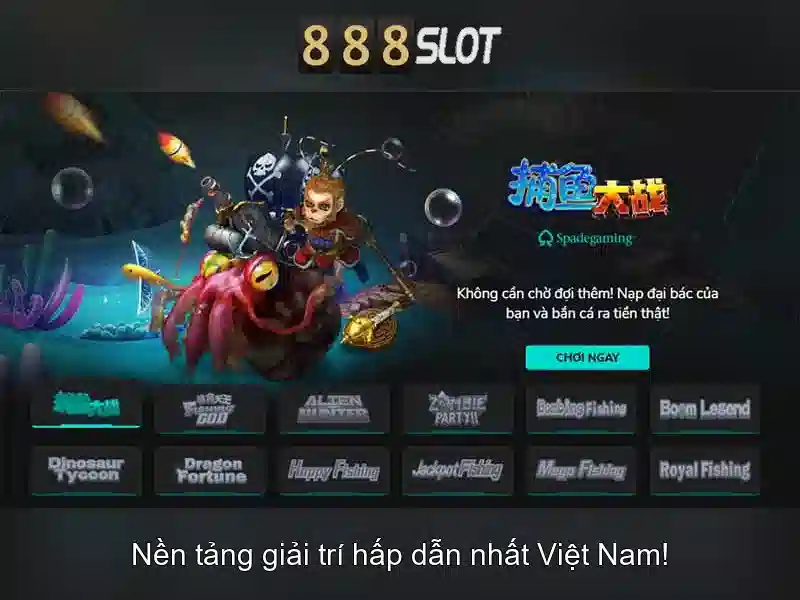 888slot: Trải nghiệm slot online đỉnh cao Giao diện nhà cái hoàn hảo