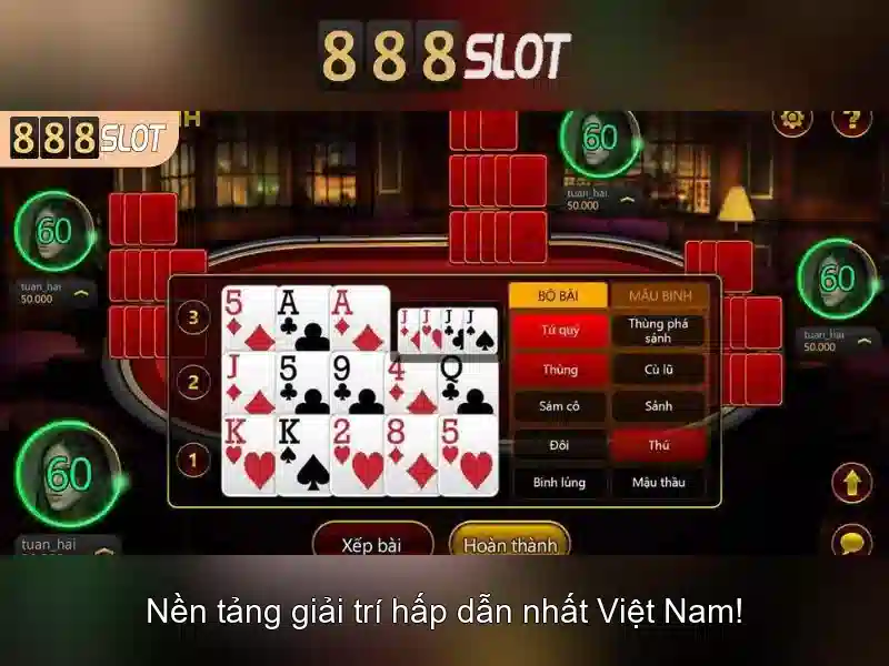 888slot - Đánh giá và tổng quan về nền tảng slot trực tuyến Giao diện nhà cái hoàn hảo